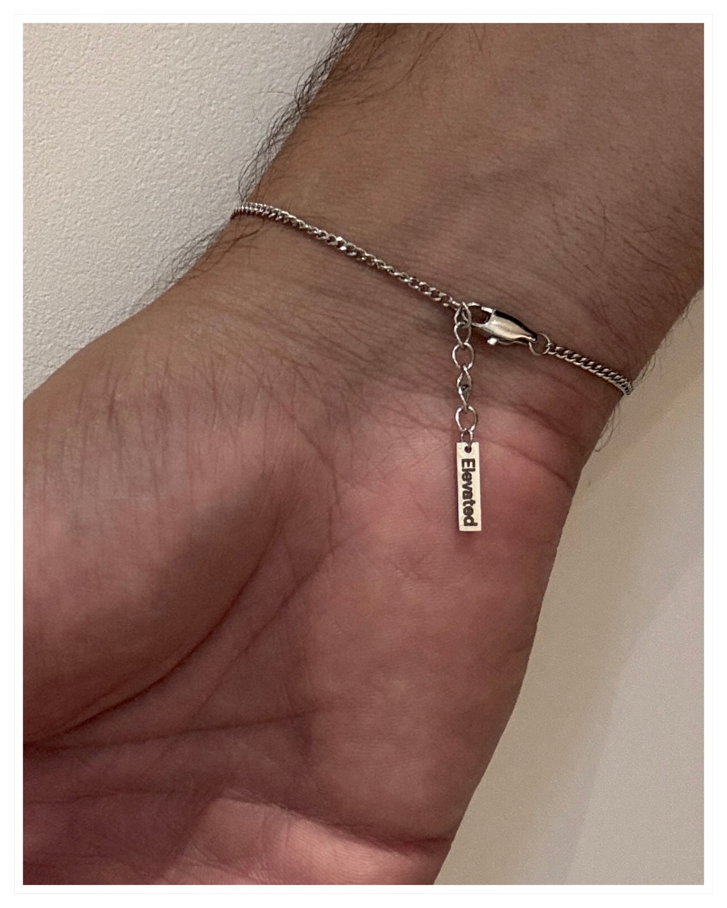 Cuban Chain Bracelet Silver