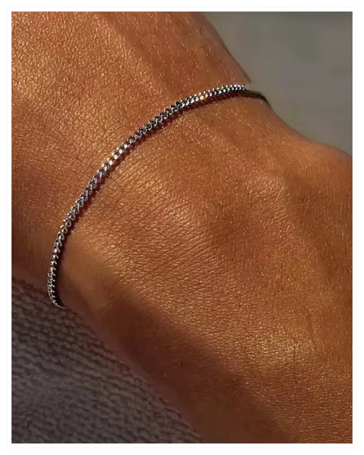 Cuban Chain Bracelet Silver