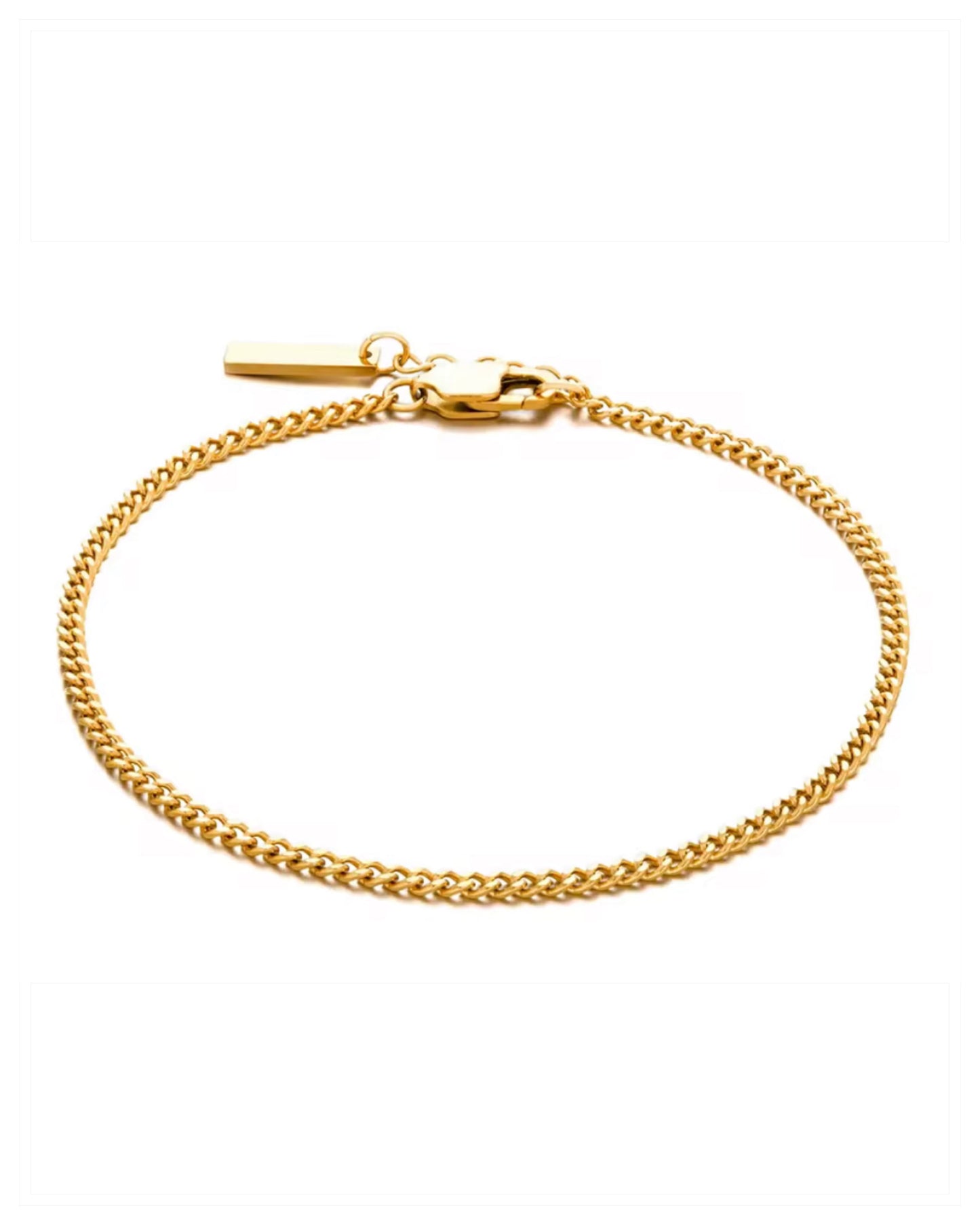 Cuban Chain Bracelet Gold