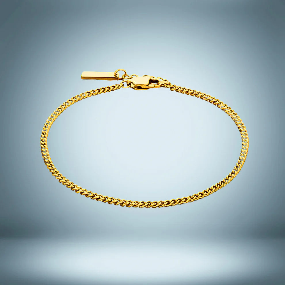Cuban Chain Bracelet Gold
