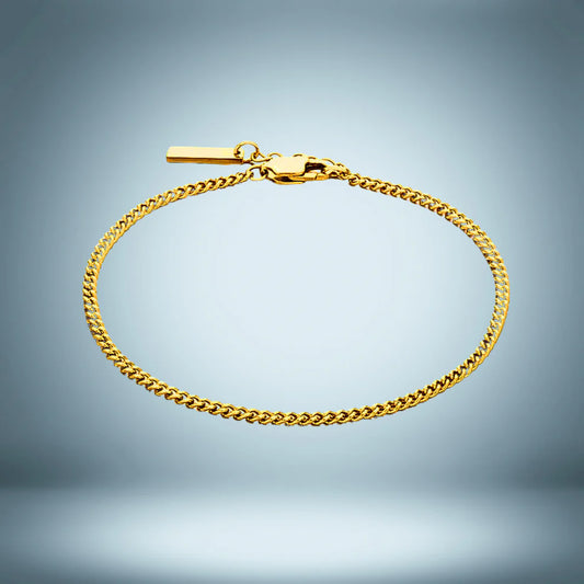 Cuban Chain Bracelet Gold